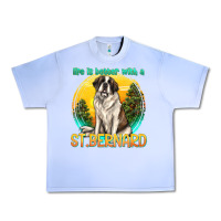 Grape Ice life is better with a st.bernard Urban Heavy Tee - texasbilliewilder