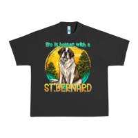 Pigment Black life is better with a st.bernard Urban Heavy Tee - texasbilliewilder