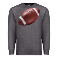 Charcoal Heather football ball Premium Sweatshirt - JahusDesignShop