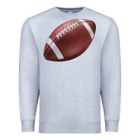 Heather Grey football ball Premium Sweatshirt - JahusDesignShop