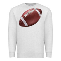 Oatmeal Heather football ball Premium Sweatshirt - JahusDesignShop