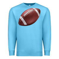 Ocean Blue football ball Premium Sweatshirt - JahusDesignShop