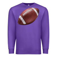 Purple football ball Premium Sweatshirt - JahusDesignShop