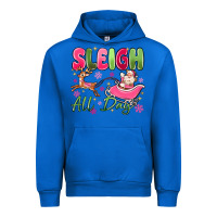 Cobalt sleigh all day Urban Hoodie - MaliasSmallBusiness