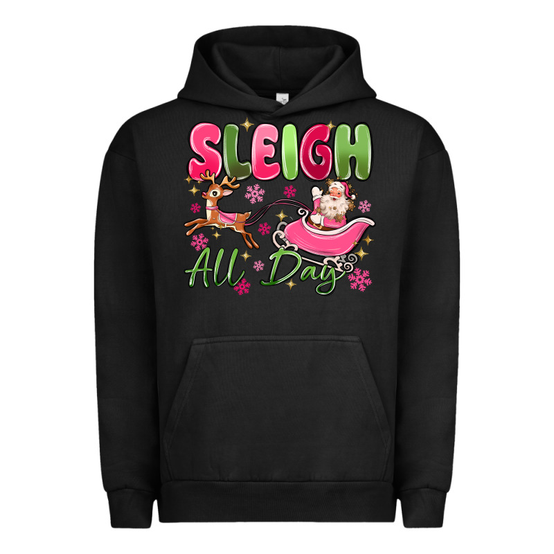 Sleigh All Day Urban Hoodie by MaliasSmallBusiness | Teevron