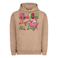 Pigment Burro sleigh all day Urban Hoodie - MaliasSmallBusiness