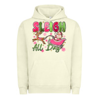 Pigment Pistachio sleigh all day Urban Hoodie - MaliasSmallBusiness