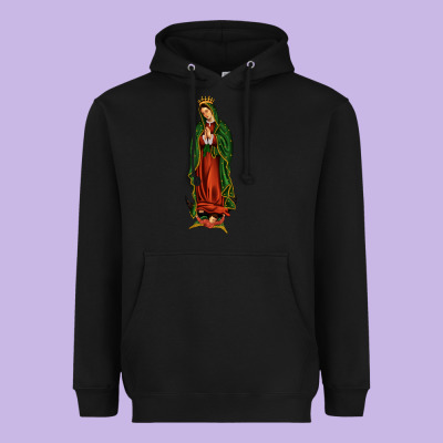 Our Lady Of Guadalupe Heavyweight Hoodie Designed By Jahusdesignshop