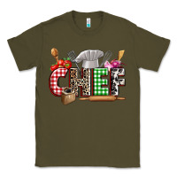 Army Green Chef Classic Tee - Zillion Design Studio