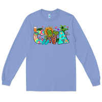 Colony Blue summer cna Long Sleeve Tee - texasbilliewilder