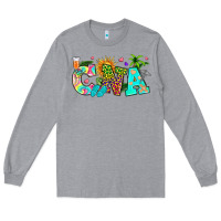Heather Grey summer cna Long Sleeve Tee - texasbilliewilder