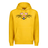Lemon bunny face easter Premium Hoodie - MaliasSmallBusiness