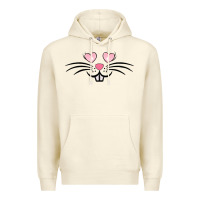 Sandshell bunny face easter Premium Hoodie - MaliasSmallBusiness