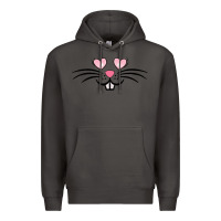 Smoke bunny face easter Premium Hoodie - MaliasSmallBusiness