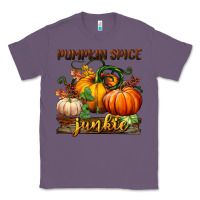 Lavender pumpkin spice junkie Classic Tee - BundleAndBundleShop
