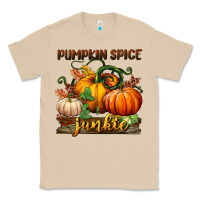Mushroom pumpkin spice junkie Classic Tee - BundleAndBundleShop