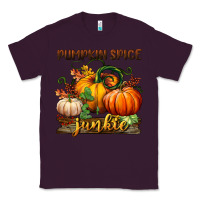 Plum pumpkin spice junkie Classic Tee - BundleAndBundleShop