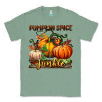 Sage pumpkin spice junkie Classic Tee - BundleAndBundleShop