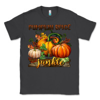 Smoke pumpkin spice junkie Classic Tee - BundleAndBundleShop