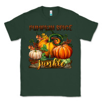 Sports Green pumpkin spice junkie Classic Tee - BundleAndBundleShop