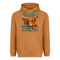 Meerkat don't be a salty heifer long haired cow Heavyweight Hoodie - Jasminsmagicworld