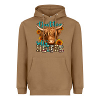 Toasted Coconut don't be a salty heifer long haired cow Heavyweight Hoodie - Jasminsmagicworld