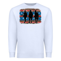 White armed forces day soldier Premium Sweatshirt - Artiststas