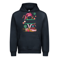 Navy pink elf costom name and preview Urban Hoodie - MaliasSmallBusiness