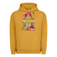 Pigment Peanut Butter pink elf costom name and preview Urban Hoodie - MaliasSmallBusiness