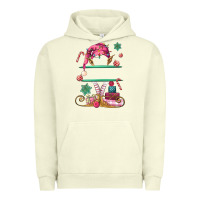 Pigment Pistachio pink elf costom name and preview Urban Hoodie - MaliasSmallBusiness