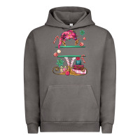 Pigment Tornado pink elf costom name and preview Urban Hoodie - MaliasSmallBusiness