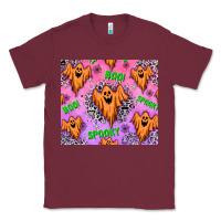 Burgundy Halloween Classic Tee - texasbilliewilder