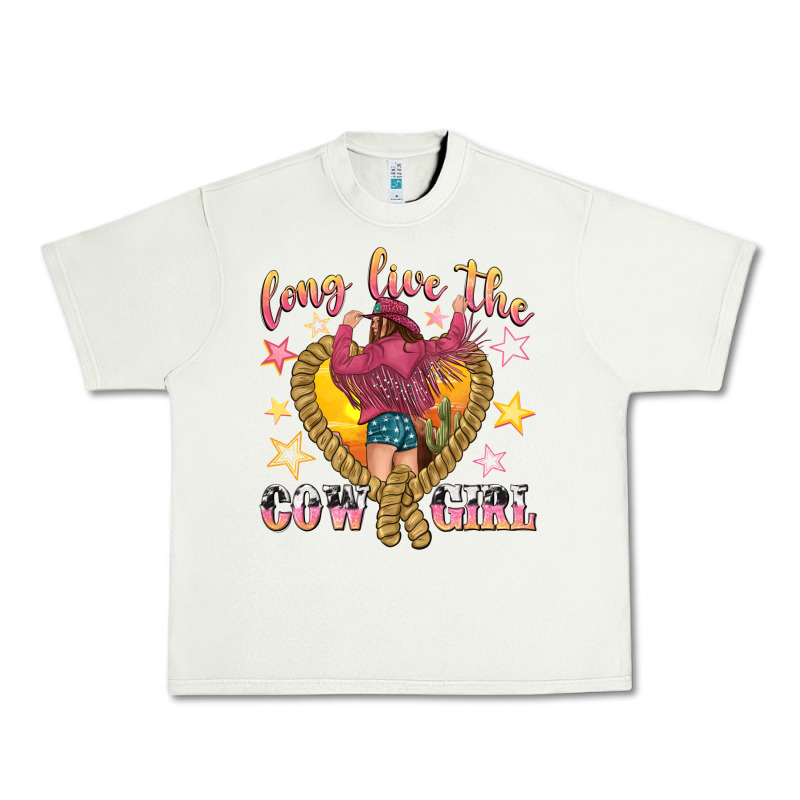 Long Live The Cowgirl Urban Heavy Tee by texasbilliewilder | Teevron