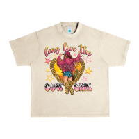 Sandshell long live the cowgirl Urban Heavy Tee - texasbilliewilder