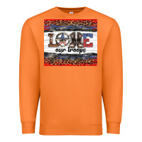 Carrot armed forces day love our troops Premium Sweatshirt - Artiststas