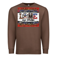 Chestnut armed forces day love our troops Premium Sweatshirt - Artiststas