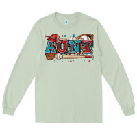 Matcha aunt baseball Long Sleeve Tee - Zillion Design Studio