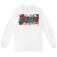 White aunt baseball Long Sleeve Tee - Zillion Design Studio
