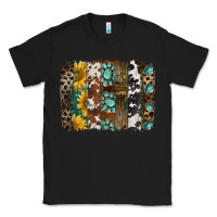 Black western handdrawn patterns brushstrokes Classic Tee - BarkalooDesign