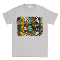 Moon Dust western handdrawn patterns brushstrokes Classic Tee - BarkalooDesign