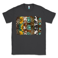 Smoke western handdrawn patterns brushstrokes Classic Tee - BarkalooDesign