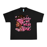 Black in october we wear pink Urban Heavy Tee - BarkalooDesign