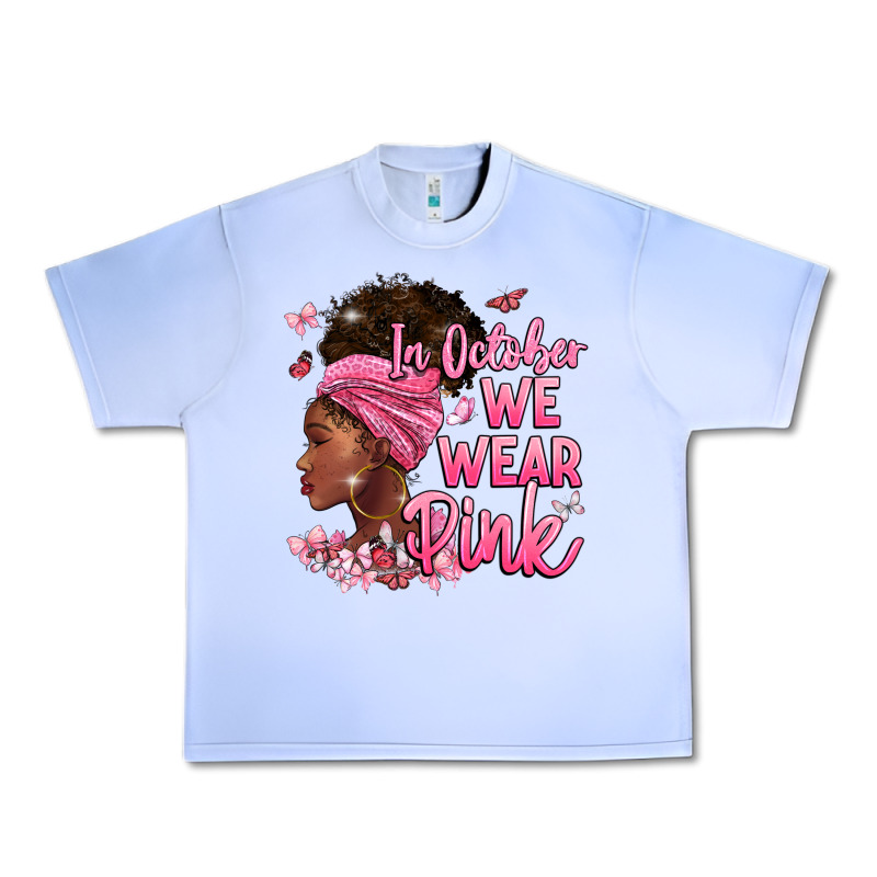 In October We Wear Pink Urban Heavy Tee by BarkalooDesign | Teevron