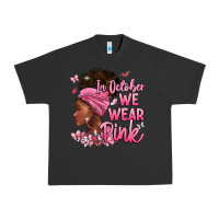 Pigment Black in october we wear pink Urban Heavy Tee - BarkalooDesign