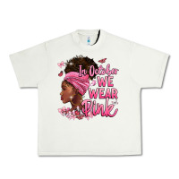 Pistachio in october we wear pink Urban Heavy Tee - BarkalooDesign