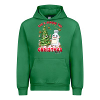 Emerald racn around the christmas tree Urban Hoodie - MaliasSmallBusiness