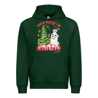Forest Green racn around the christmas tree Urban Hoodie - MaliasSmallBusiness
