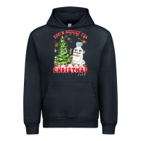 Navy racn around the christmas tree Urban Hoodie - MaliasSmallBusiness