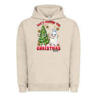 Pigment French Oak racn around the christmas tree Urban Hoodie - MaliasSmallBusiness