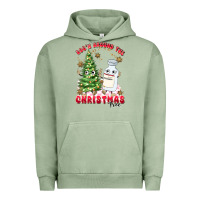 Pigment Oil Green racn around the christmas tree Urban Hoodie - MaliasSmallBusiness